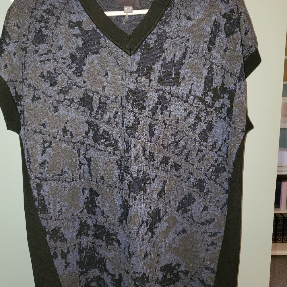 Lysse Caroline Tunic Length Sweater Vest Size Small